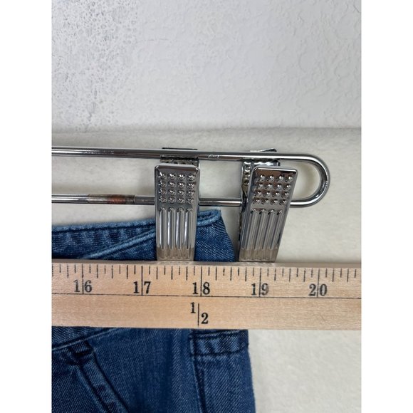 J. Crew Blue Wide Leg chambray Jeans - Picture 4 of 8